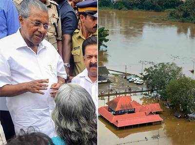 केरल बाढ़: सीएम विजयन ने कहा, 8316 करोड़ का नुकसान, केंद्र से मांगी और ज्यादा मदद