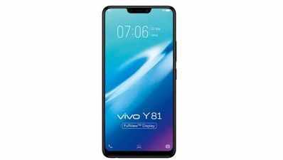 Vivo Y81 भारत में लॉन्च, इसमें है डिस्प्ले नॉच और 3260 एमएएच बैटरी