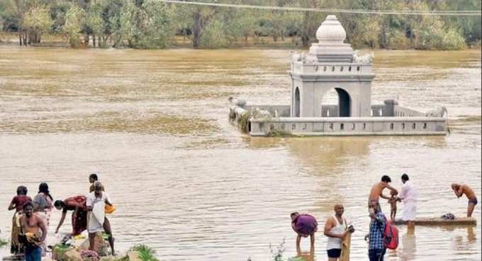  ನಂಜನಗೂಡಿನಲ್ಲಿ ತಗ್ಗಿದ ಪ್ರವಾಹ