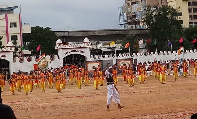 ಮಾಣೆಕ್ ಷಾ ಪರೇಡ್ ಮೈದಾನದಲ್ಲಿ ನಡೆದ ಸಾಂಸ್ಕೃತಿಕ ಕಾರ್ಯಕ್ರಮ