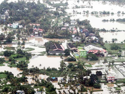 kerala floods: केरळमध्ये पावसाचा पुन्हा रेड अॅलर्ट