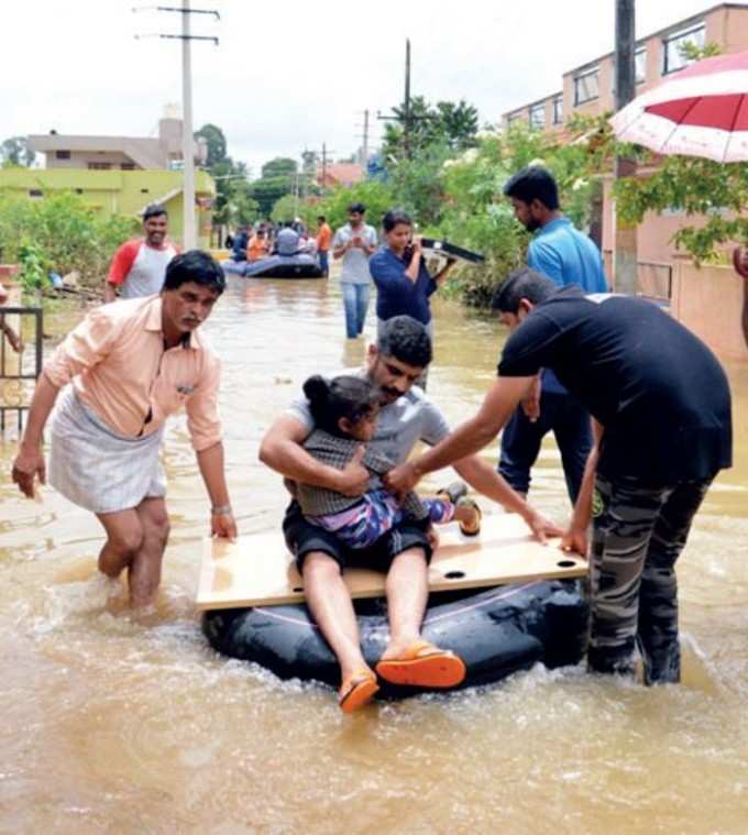 ಕುಶಾಲನಗರದಲ್ಲಿ ಮಗು ರಕ್ಷಣೆ