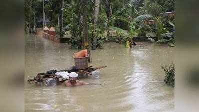 केरल बाढ़: तहस-नहस हो चुके घर को देख की आत्महत्या