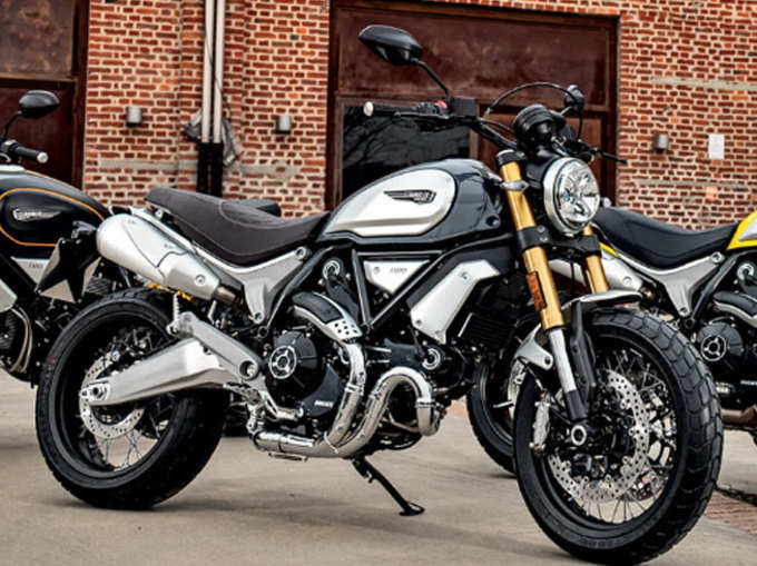 ​Scrambler 1100 में पावरफुल 1,079 cc, v-twin इंजन