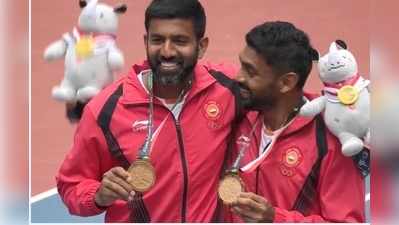 Rohan Bopanna: ஆடவர் டென்னிஸ் இரட்டையர் பிரிவில், தங்கம் வென்ற ரோகன் போபண்ணா-திவிஜ் சரண் ஜோடி!