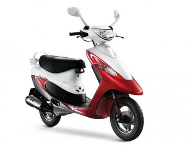 10. TVS Scooty Pep+