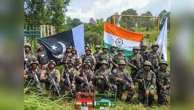 पहली बार भारत और पाक के सैनिक कर रहे संयुक्त सैन्याभ्यास