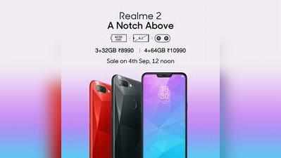 Realme 2 भारत में लॉन्च, 8,990 की कीमत के साथ फिंगर प्रिंट सेंसर