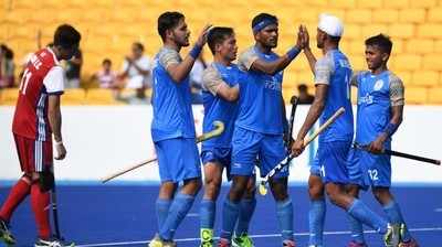 Hockey : இலங்கையை 20-0 என துவம்சம் செய்து அரையிறுதிக்கு முன்னேறிய இந்தியா