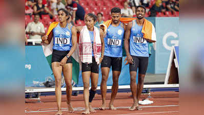 भारत ने 400 मीटर मिश्रित रिले में बहरीन के खिलाफ विरोध दर्ज कराया, फैसला बुधवार को