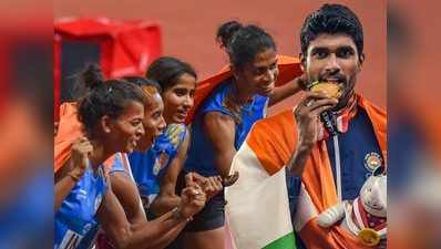 एशियन गेम्स: ऐथलेटिक्स में 1978 के बाद भारत का सबसे बेहतर प्रदर्शन, जीते सात गोल्ड