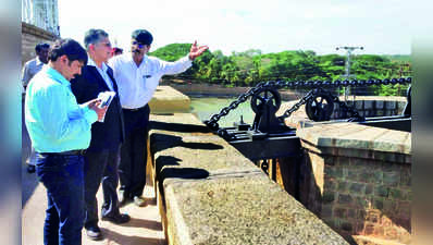 ಕೆಆರ್‌ಎಸ್‌ಗೆ ಲೋಕಾಯುಕ್ತ ನ್ಯಾಯಮೂರ್ತಿ ಭೇಟಿ