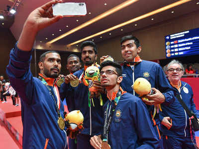 एशियाड: टेबल टेनिस में ऐतिहासिक दो पदकों के साथ भारत का अभियान समाप्त