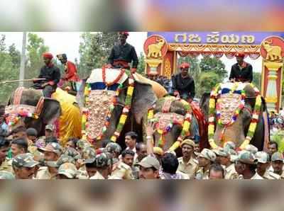 ದಸರಾ ಆನೆಗಳ ತರಬೇತಿ ಅವಧಿ ಈ ಬಾರಿ ಇಳಿಕೆ