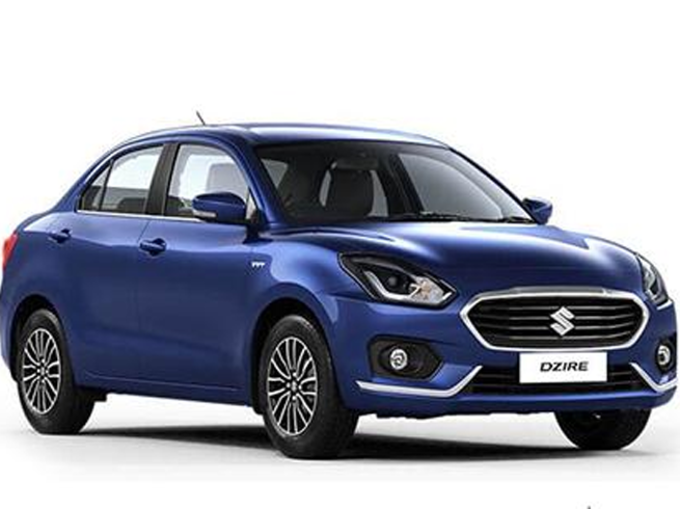 ​7. Maruti Suzuki Dzire