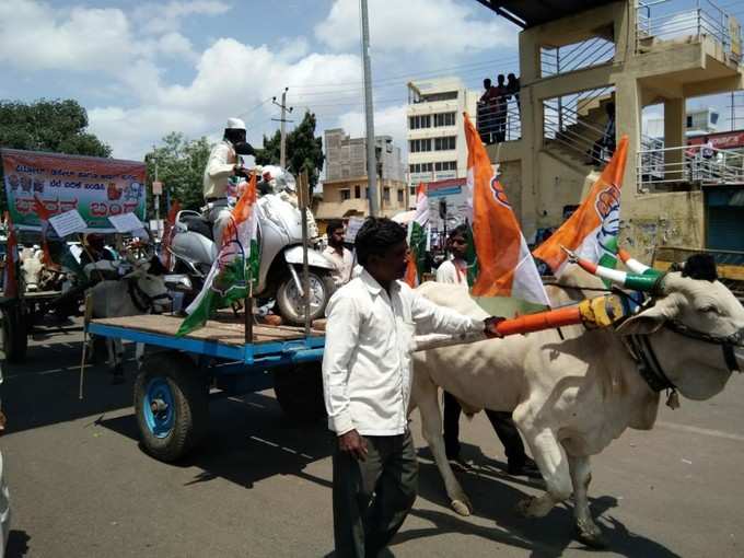 ಚಕ್ಕಡಿ ಏರಿದ ಸ್ಕೂಟರ್‌!