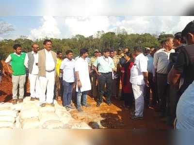 ಕೊಡಗಿಗೆ ಭೇಟಿ ನೀಡಿದ ಕೇಂದ್ರ ತಂಡ