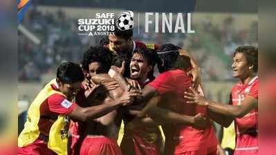 SAFF Final: இந்தியாவை வீழ்த்தி கோப்பையை வென்றது மாலத்தீவுகள் அணி!!