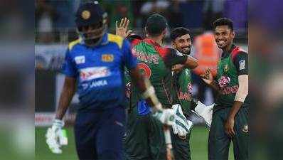 बांग्लादेश ने मुशफिकुर रहीम के दम पर श्रीलंका को 137 रनों से हराया