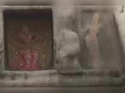 மாமல்லபுரத்தில் உள்வாங்கியது கடல்: மகிஷாசூரமர்த்தினி கோயிலை காணலாம்!!