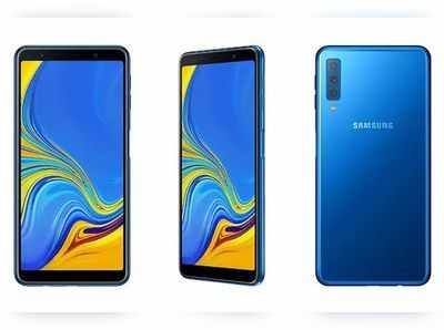 Samsung Galaxy A7 (2018) स्मार्टफोन आज होगा भारत में लॉन्च