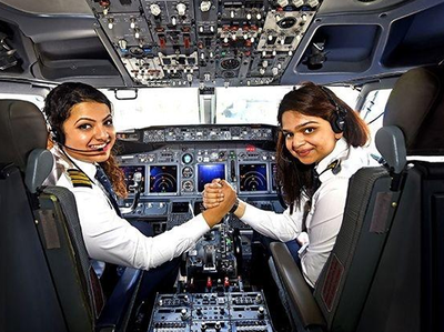 देश में चार सालों में दोगुनी हुई महिला पायलटों की संख्या