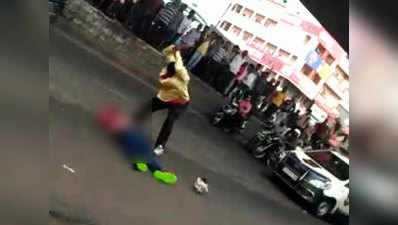 हैदराबाद में दिनदहाड़े युवक की कुल्हाड़ी से काटकर हत्या, दर्जनों बने रहे तमाशबीन