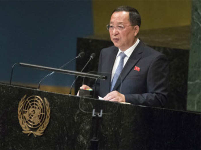 UN में नॉर्थ कोरिया ने दिखाए तेवर