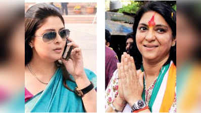 मुंबई: 2019 चुनाव में प्रिया दत्त की जगह नगमा हो सकती हैं उत्तर-मध्य सीट का कांग्रेसी चेहरा