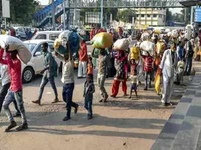 Migrants in Gujarat: गुजरातमध्ये परत या, उत्तर भारतीयांना आवाहन