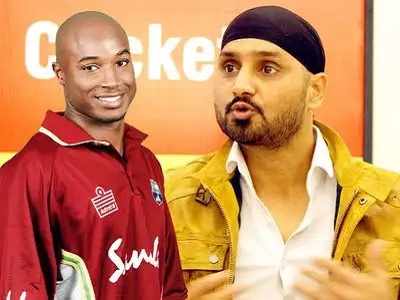 harbhajan singh: हरभजनला विंडीज खेळाडूचे सणसणीत उत्तर