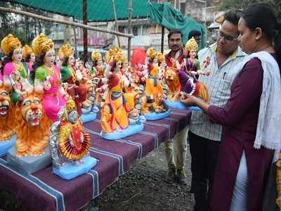 आदिमायेच्या स्वागतासाठी सुवर्णनगरी सज्ज