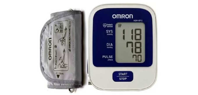 Omron HEM-8712 Bp Monitor (ओमरॉन एचईएस-8712 बीपी मॉनिटर)