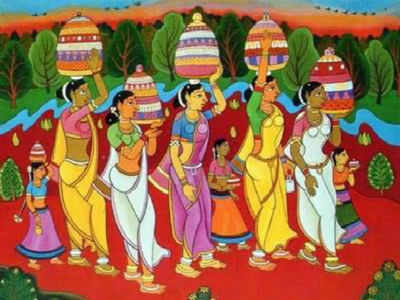 Bathukamma Day 2: రెండోరోజు అటుకుల బతుకమ్మ.. నైవేద్యం ఇదే!