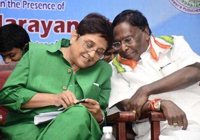 Narayanasamy Kiran bedi.