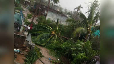 ओडिशा में चक्रवाती तूफान तितली से भूस्खलन, 12 के मरने की आशंका, 4 लापता