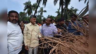 తిత్లీ సహాయక చర్యలు, పరిహారంపై చంద్రబాబు సమీక్ష 