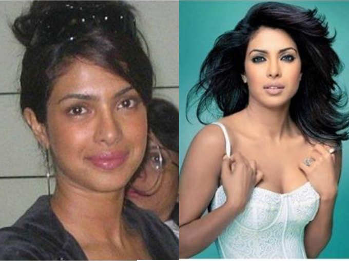 priyanka without makeup