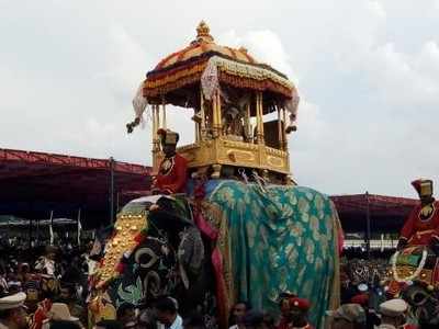 Mysore Jamboo Savari: ವೈಭವದ ಜಂಬೂ ಸವಾರಿ, 7ನೇ ಬಾರಿ ಅಂಬಾರಿ ಹೊತ್ತ ಅರ್ಜುನ