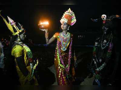 கோலாகலமாக நடைபெற்ற குலசேகரன் பட்டிணம் தசரா விழா