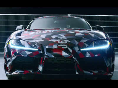 2019 Toyota Supra स्पोर्ट्स कार 17 साल बाद करेगी वापसी