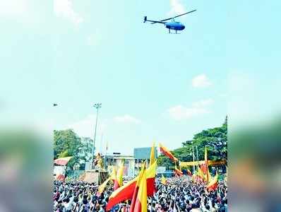 ಬೆಳಗಾವಿಯಲ್ಲಿ ಮೈಸೂರು ದಸರಾ ನೆನಪಿಸಿದ ರಾಜ್ಯೋತ್ಸವ