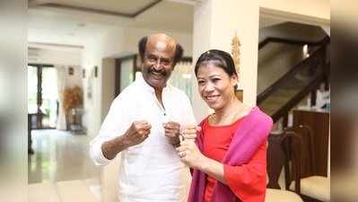 Rajinikanth Boxing: மேரிகோமிடம் குத்துச்சண்டை பயிற்சி எடுத்த ரஜினிகாந்த்!