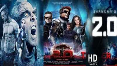 2Point0 Trailer: உலகளவில் டாப் இரண்டு ட்ரெண்ட் இடங்களைப் பிடித்து 2.0 சாதனை!