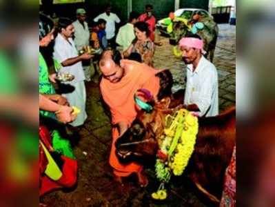 ಹೊಂಬುಜ ಕ್ಷೇತ್ರದಲ್ಲಿ ವಿಶೇಷ ಪೂಜೆ