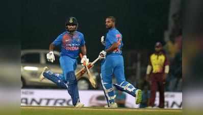 IND V WI: ரோஹித்தின் தலைமையில் மே.இ.தீவுகள் அணியை ஒயிட் வாஷ் செய்த இந்தியா!!!