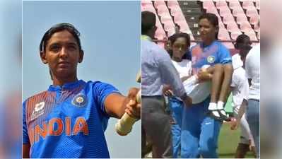 Harmanpreet Kaur: நாங்களும் ஃபிட்டா தான் இருக்கோம் - சிறுமியை ஏந்தி நின்று நிரூபித்த ஹர்மன்பிரீத் கவுர்