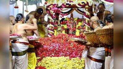 Tirumala: కన్నులపండవగా శ్రీవారి పుష్పయాగం