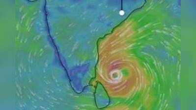 Gaja Cyclone: ഗജ ചുഴലിക്കാറ്റിന്‍റെ ജാഗ്രതയില്‍ തമിഴ്നാടും ആന്ധ്രയും