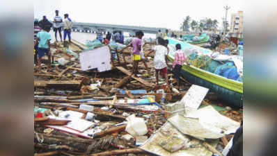 तमिलनाडु में चक्रवाती तूफान गाजा से अब तक 33 लोगों की मौत